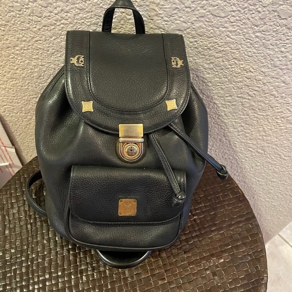MCM Bags Mcm Mini Backpack In Leather Made In Germany Poshmark